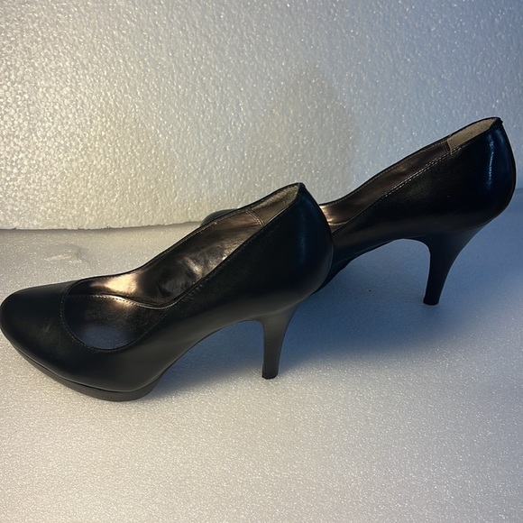 Alfani “Maddy” almond toe black platform pump 7.5 black - Picture 5 of 7